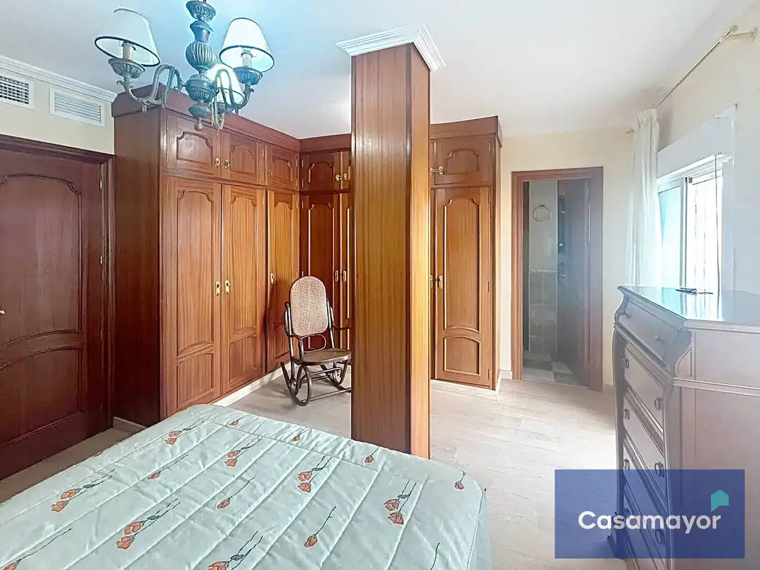 Bedroom of Flat for rent in Alicante / Alacant  with Air Conditioner, Heating and Furnished
