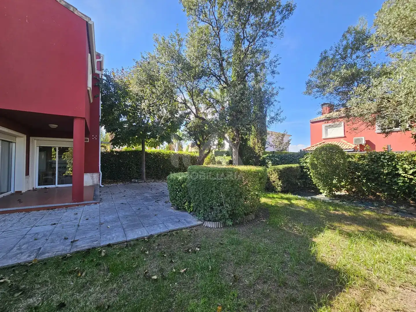 Jardín de Casa adosada en venta en Montealegre 