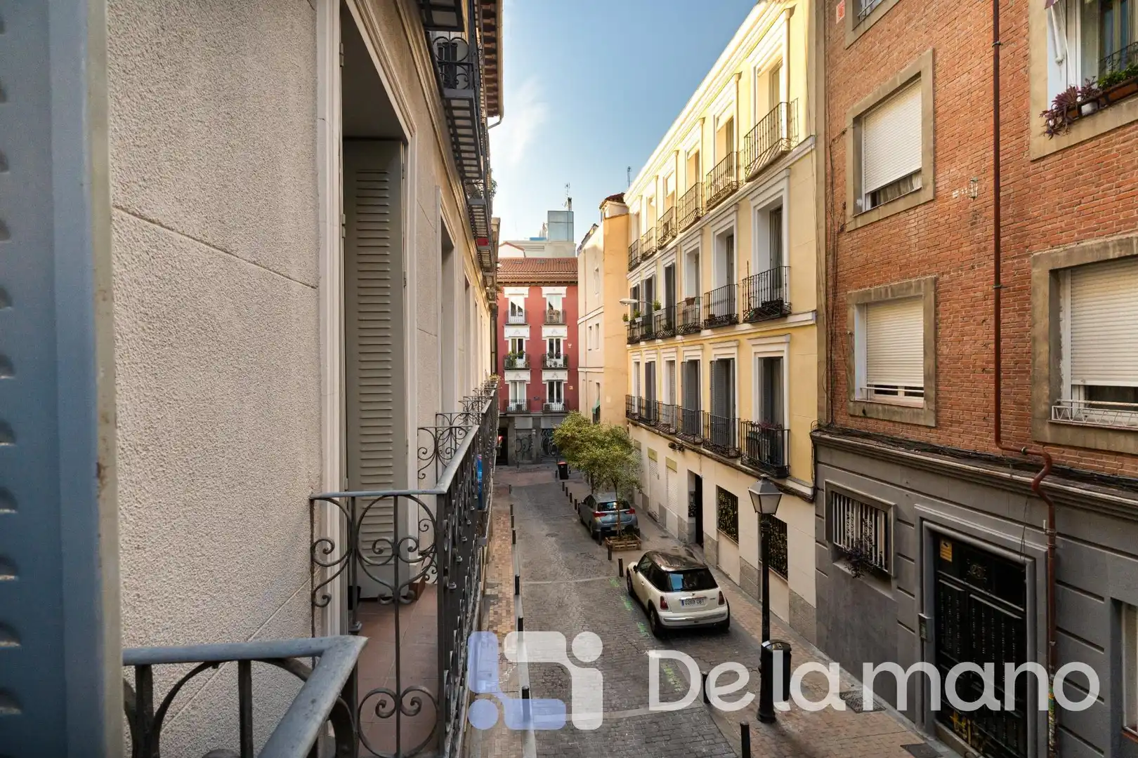 Exterior view of Flat for rent in Madrid  with Heating, Parquet flooring and Terrace