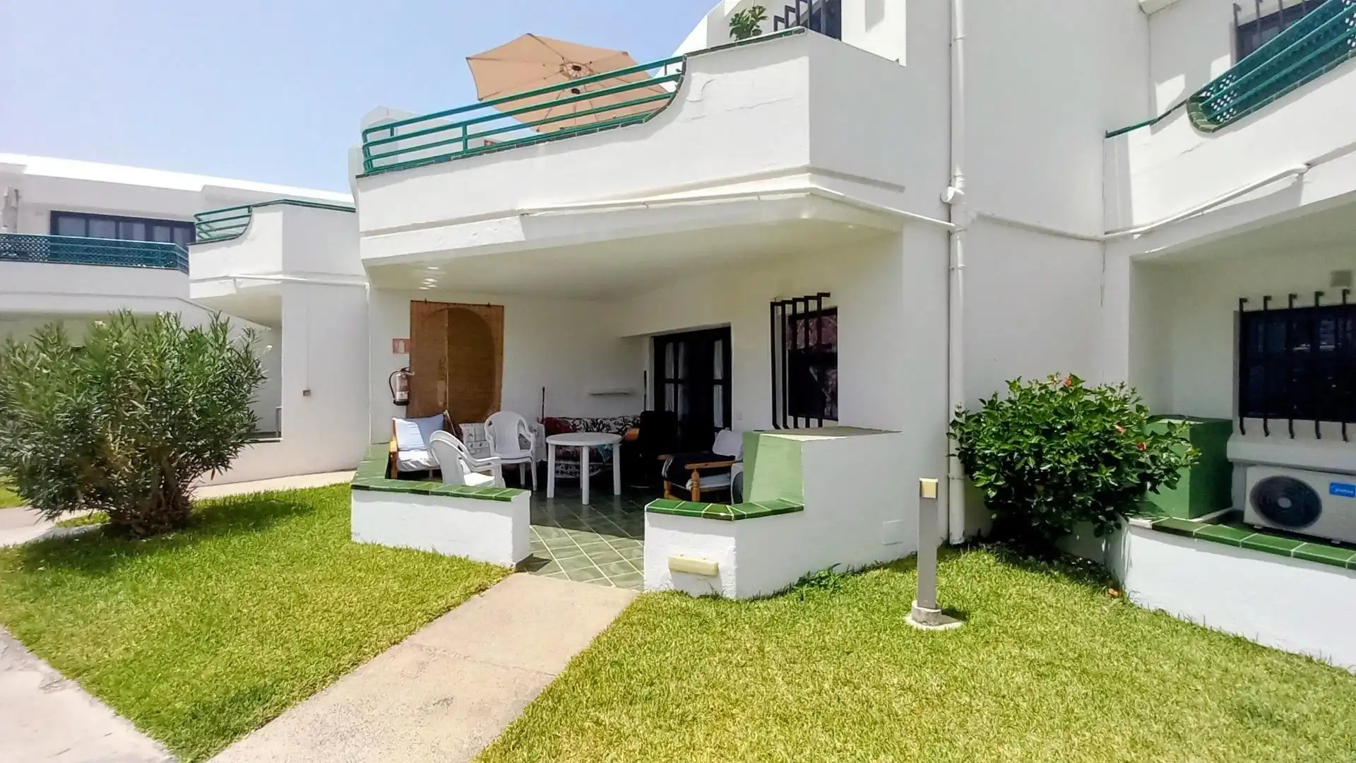 Exterior view of Apartments for sale in Mogán  with Air Conditioner, Private garden and Terrace