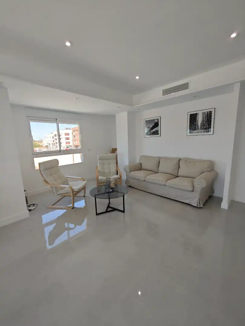 Living room of Flat for sale in Elche / Elx  with Air Conditioner, Heating and Private garden