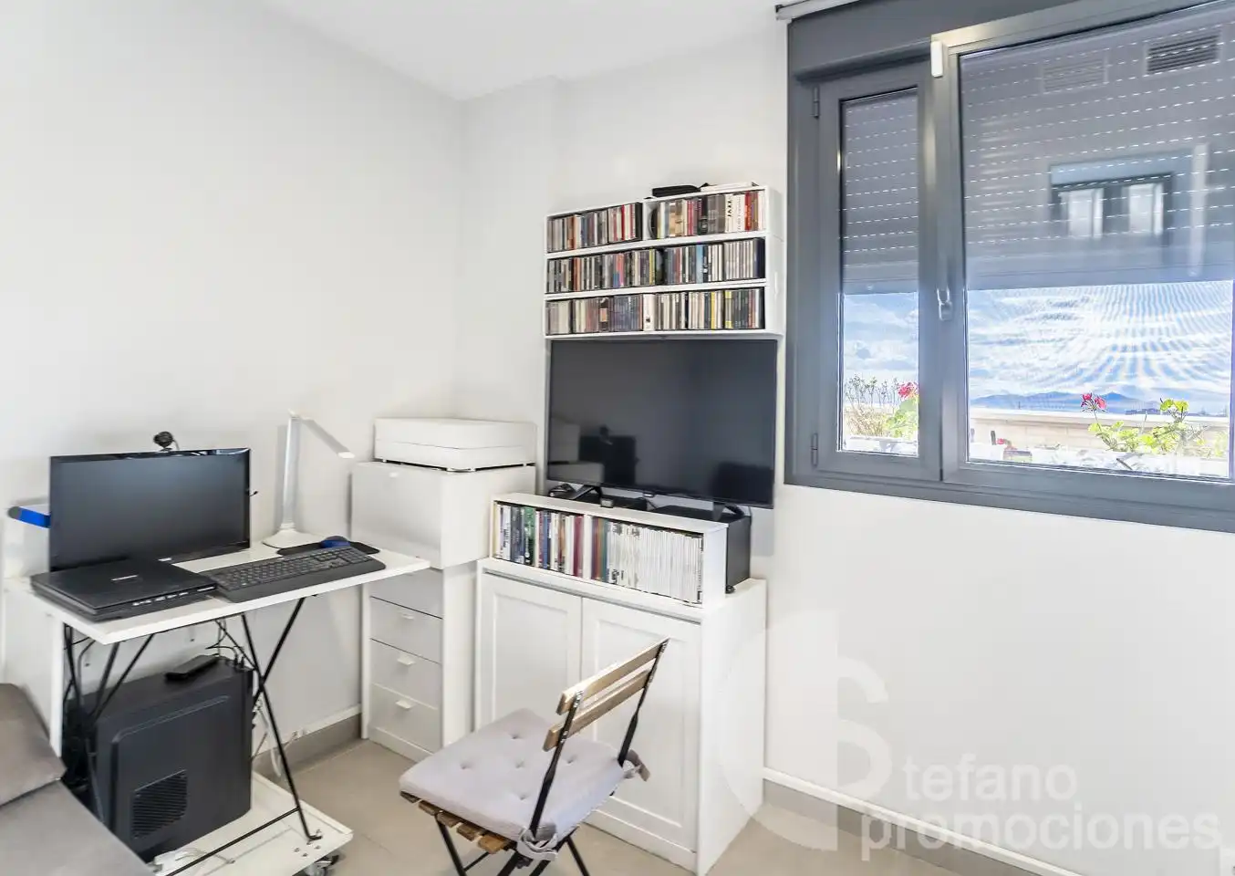 Schlafzimmer von Dachboden zum Verkauf in Málaga mit Klimaanlage, Terrasse und Abstellraum