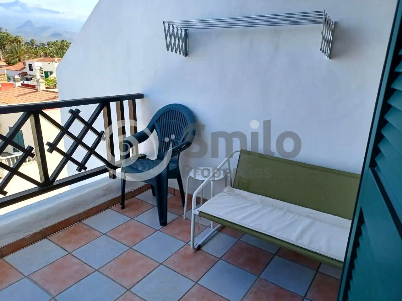 Terraza de Dúplex de alquiler en Arona con Terraza, Amueblado y Piscina comunitaria