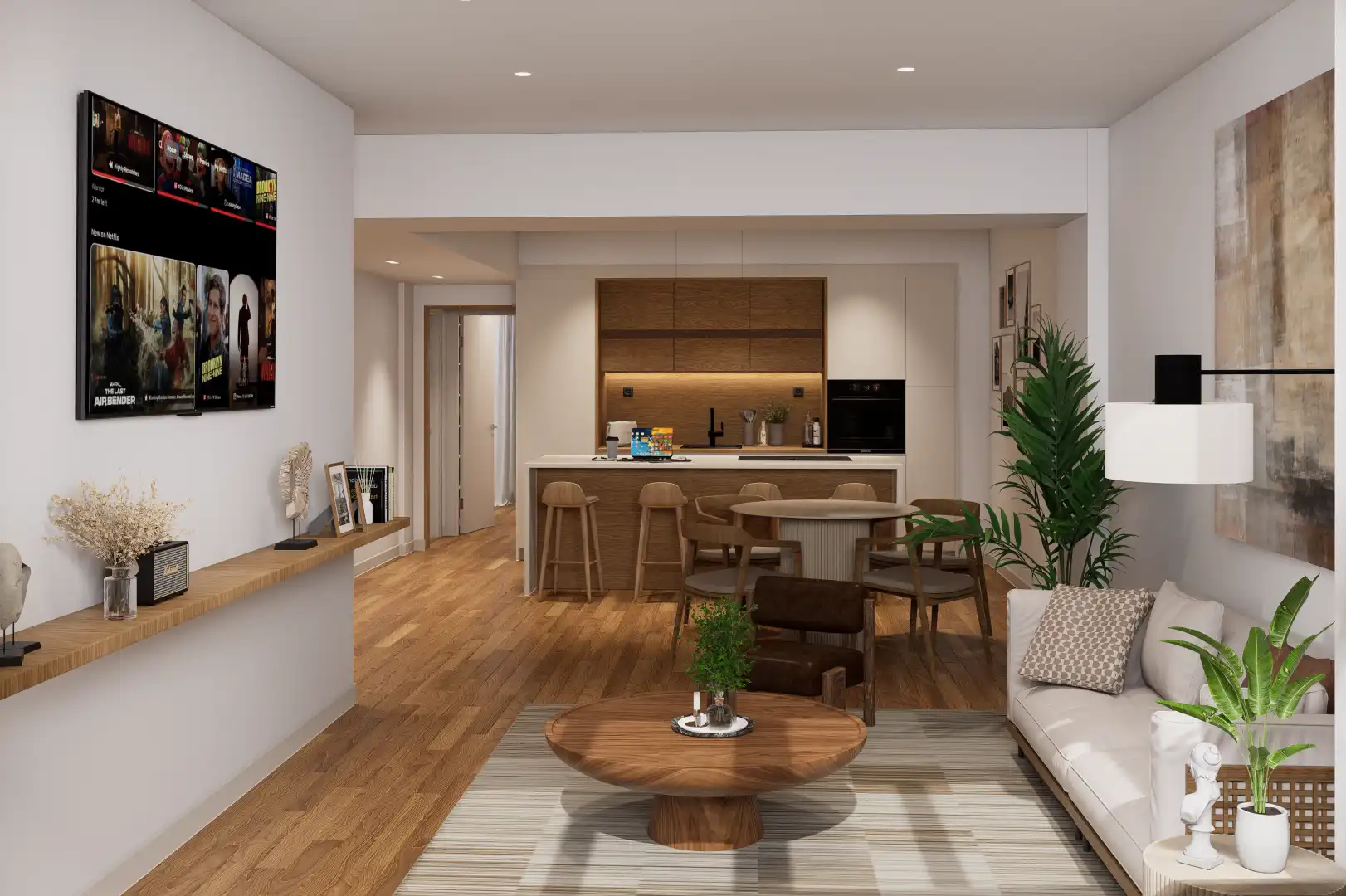 Living room of Flat for sale in Granada  with Air Conditioner and Heating