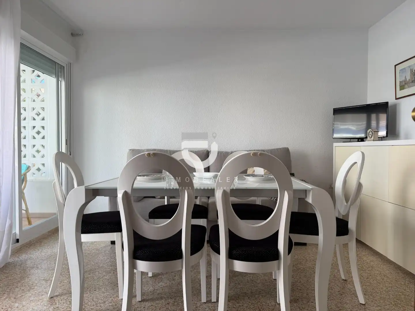 Menjador de Apartament en venda en Piles amb Aire condicionat, Jardí privat i Terrassa