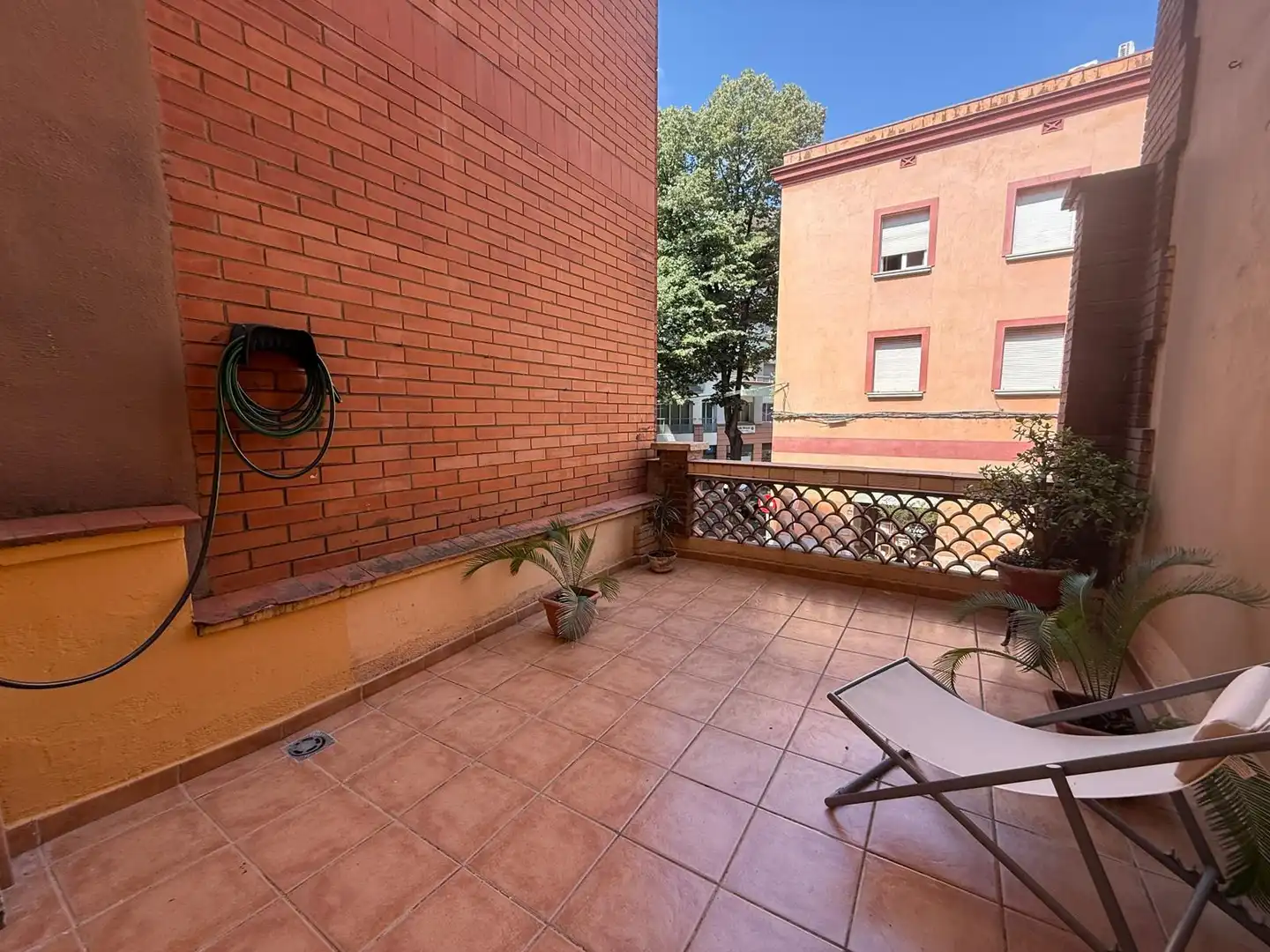 Terrassa de Pis de lloguer en Girona amb Calefacció, Terrassa i Moblat