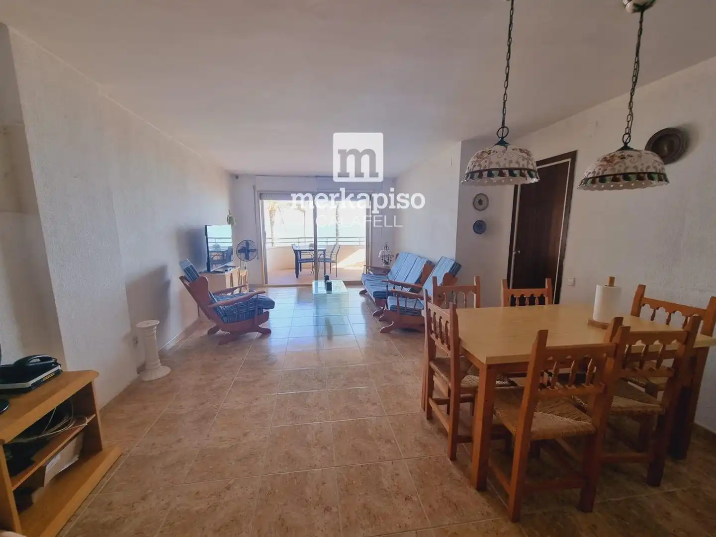 Living room of Flat for sale in Calafell  with Heating, Terrace and Storage room