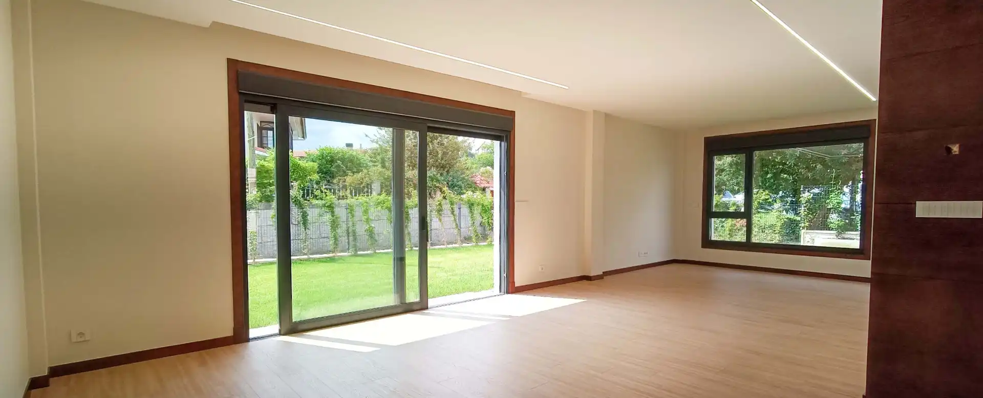 Living room of Houses for sale in Baiona  with Heating, Private garden and Terrace