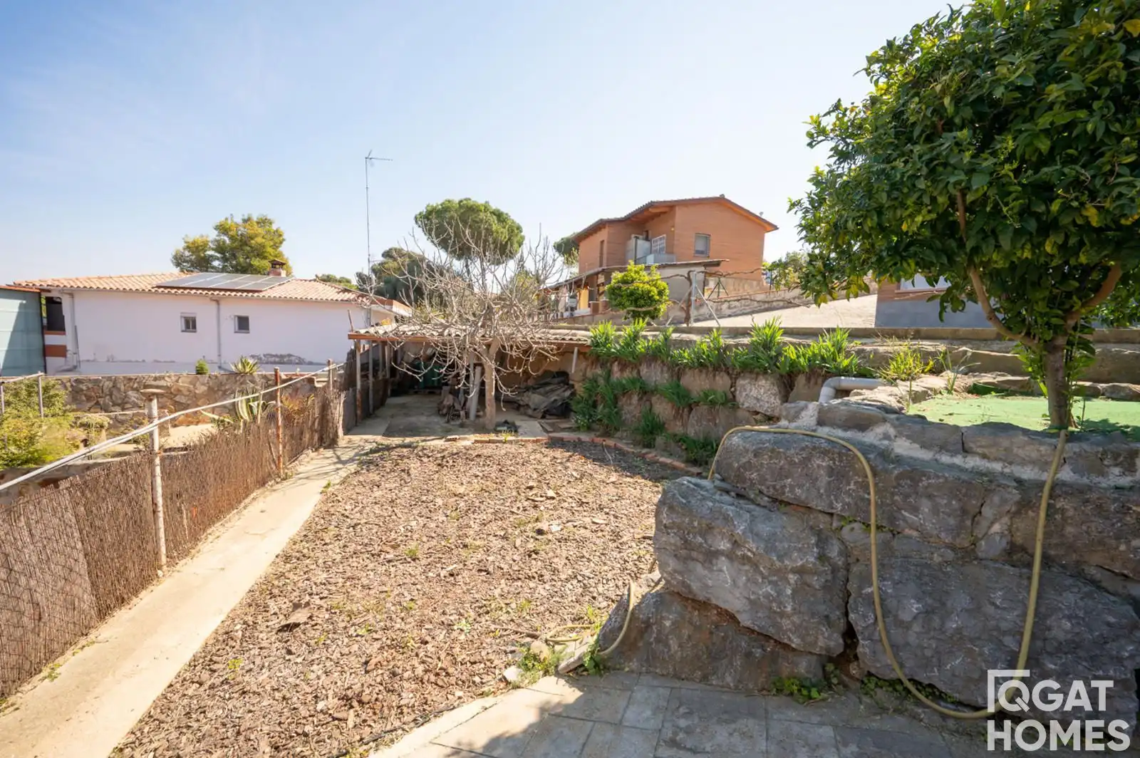 Garden of Houses for sale in Sant Cugat del Vallès  with Air Conditioner, Heating and Terrace