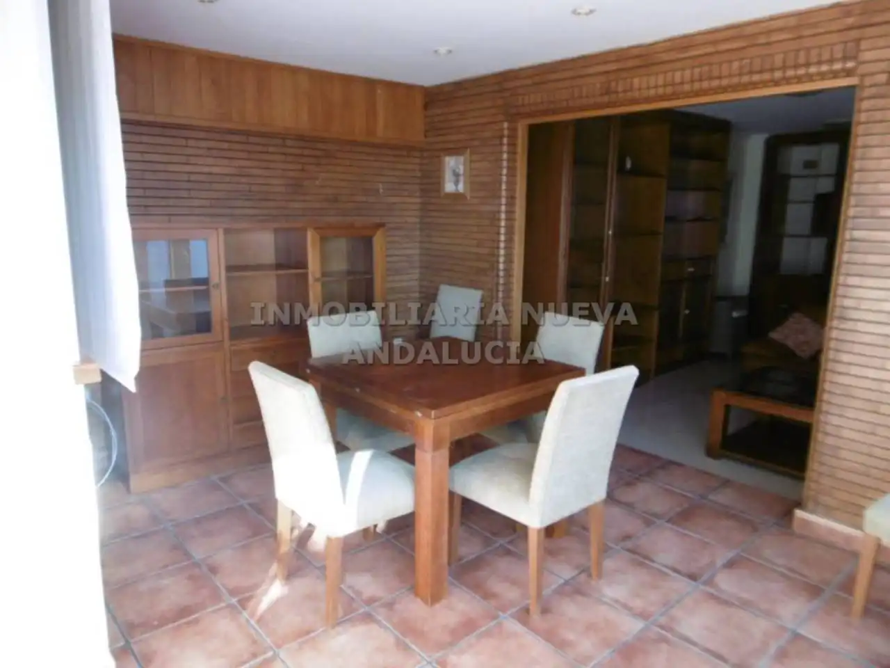 Esszimmer von Dachboden zur Miete in Almería mit Heizung, Terrasse und Möbliert