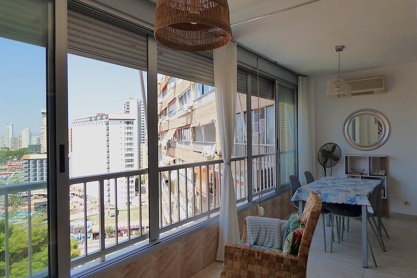 Terraza de Apartamento en venta en Benidorm con Aire acondicionado, Terraza y Piscina