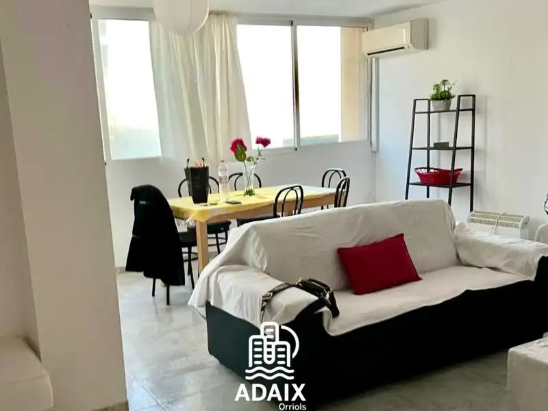 Living room of Flat for sale in Alicante / Alacant  with Air Conditioner and Furnished