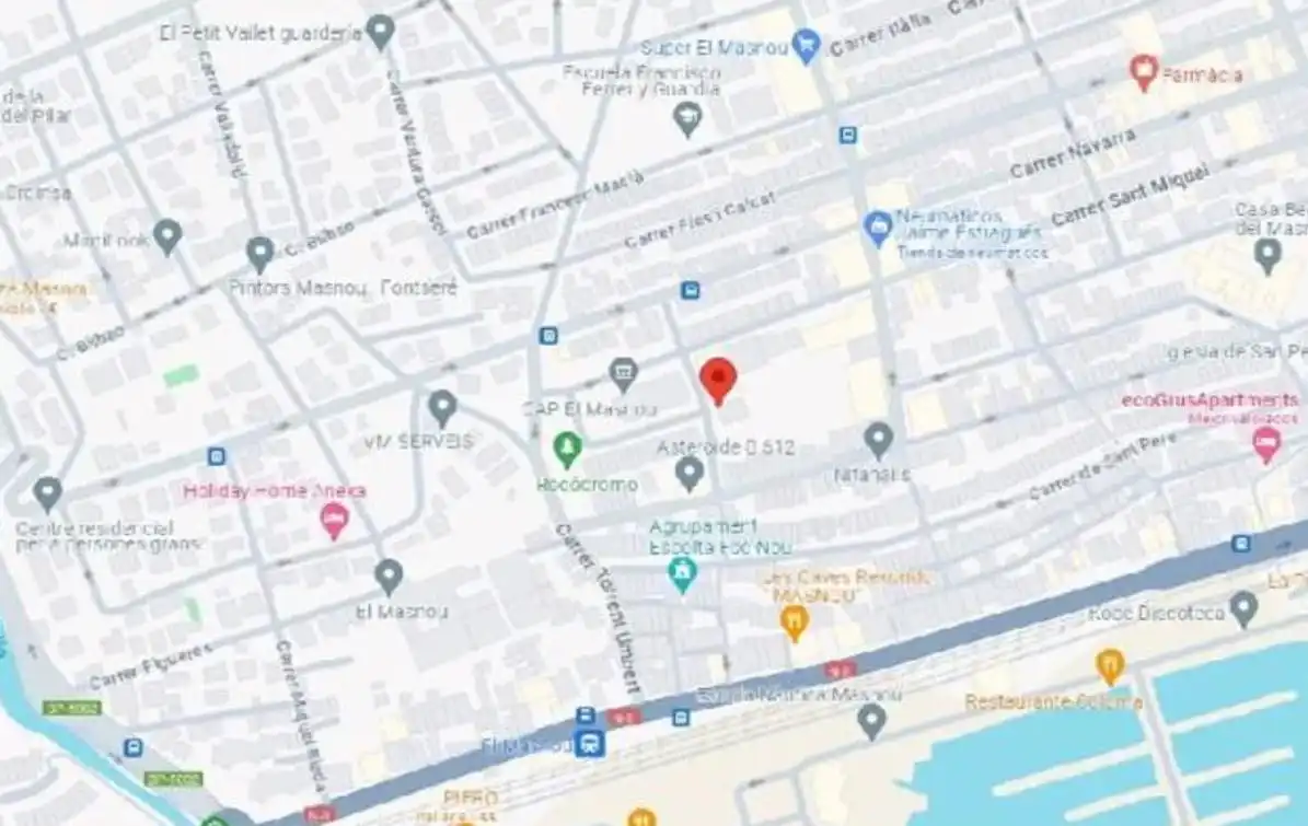 Vista exterior de Planta baixa en venda en El Masnou