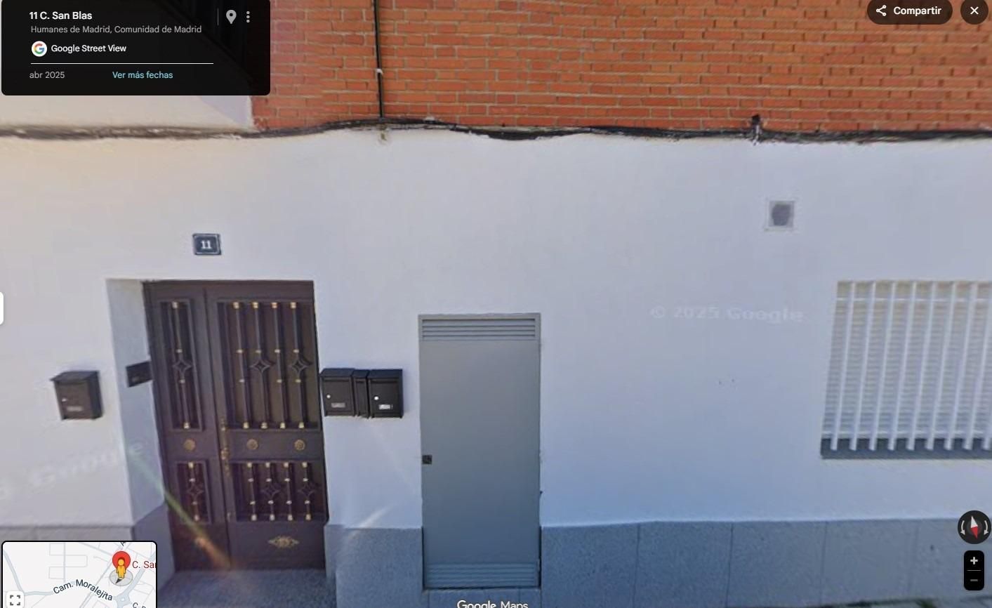 Exterior view of Flat for sale in Humanes de Madrid  with Air Conditioner, Private garden and Parquet flooring
