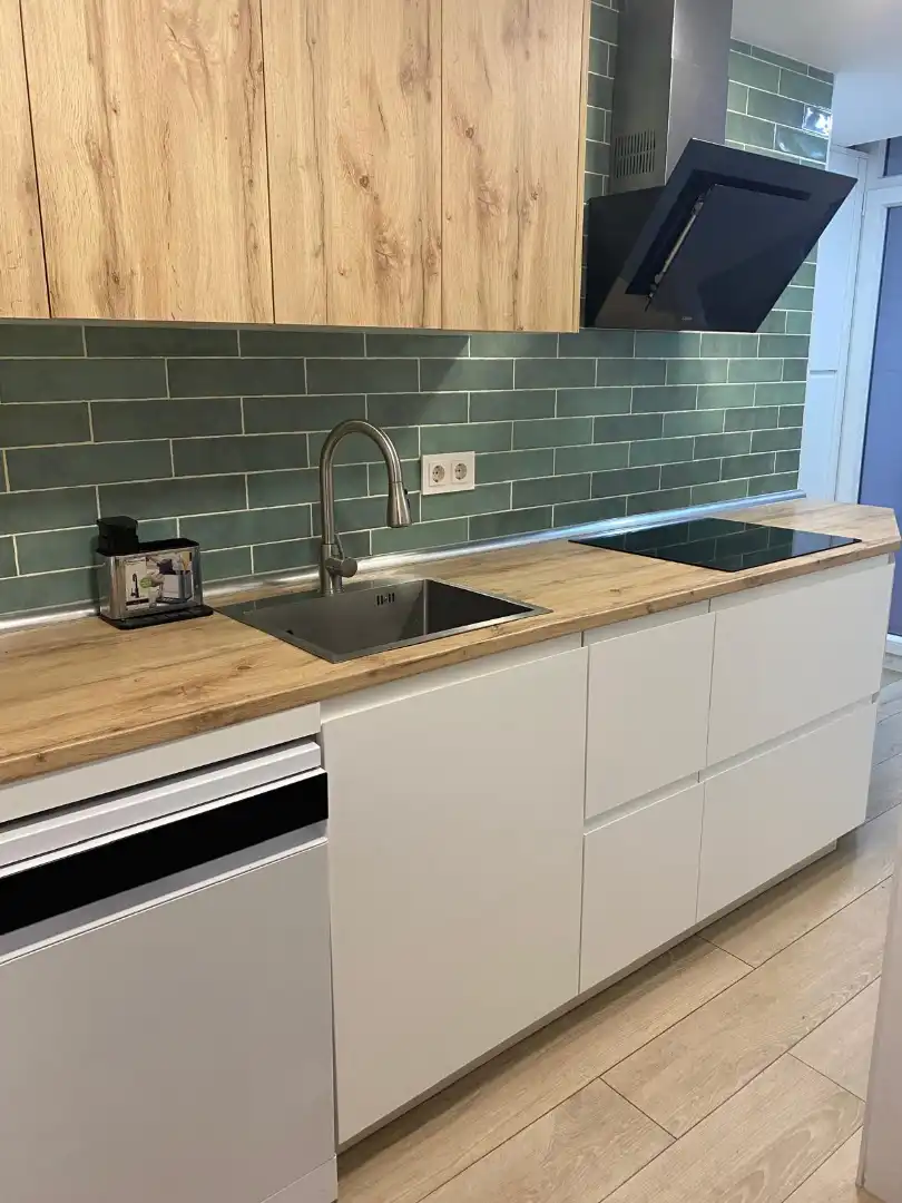Cocina de Piso de alquiler en Móstoles con Calefacción, Jardín privado y Terraza