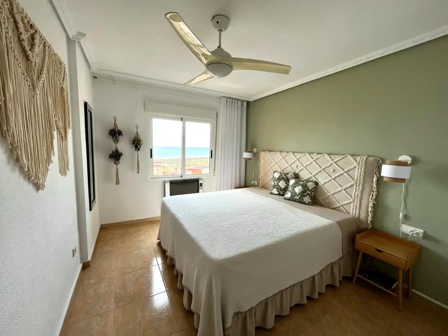 Bedroom of Apartments for rent in Torrevieja  with Air Conditioner, Private garden and Terrace