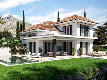 Casa amb piscina en venda a Milla de Oro