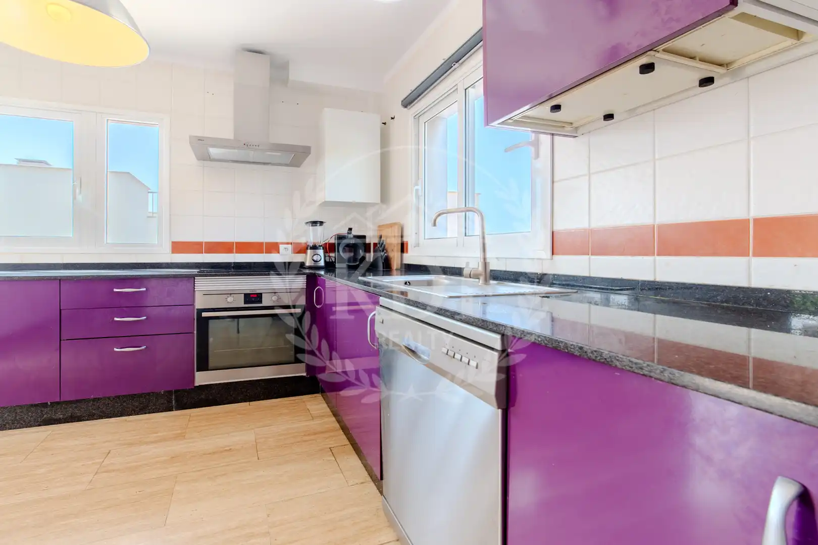 Cocina de Casa o chalet en venta en Arona con Aire acondicionado, Jardín privado y Parquet