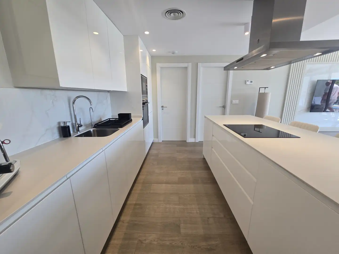 Kitchen of Flat for sale in Mijas  with Air Conditioner, Heating and Terrace