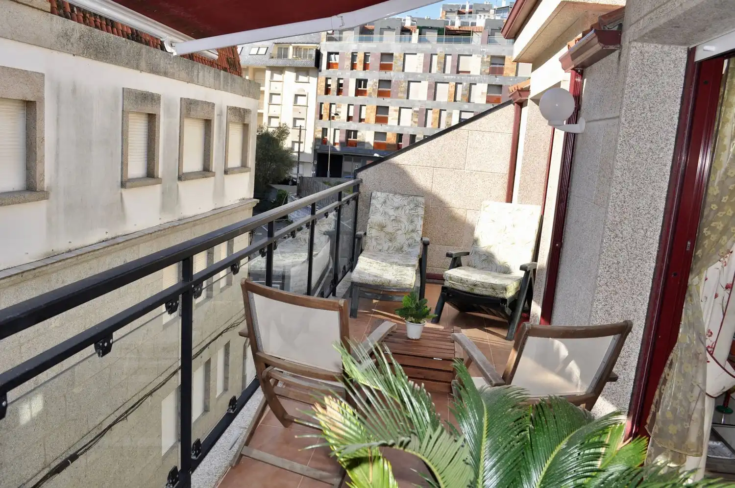 Terraza de Ático en venta en Sanxenxo con Calefacción, Parquet y Terraza