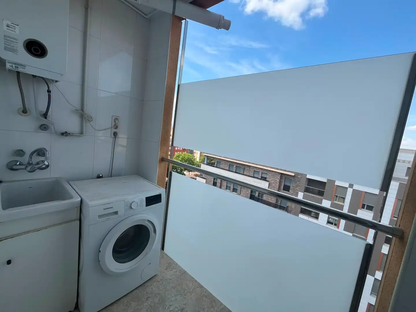 Terrasse von Wohnung zur Miete in Murcia mit Klimaanlage, Heizung und Abstellraum