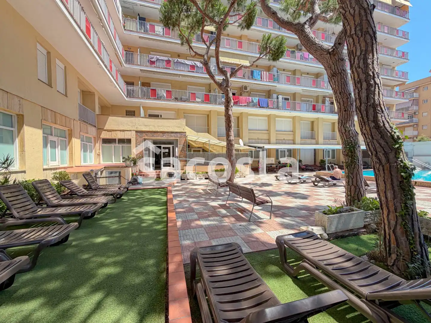 Terrasse von Wohnungen zum Verkauf in Blanes mit Heizung, Terrasse und Balkon