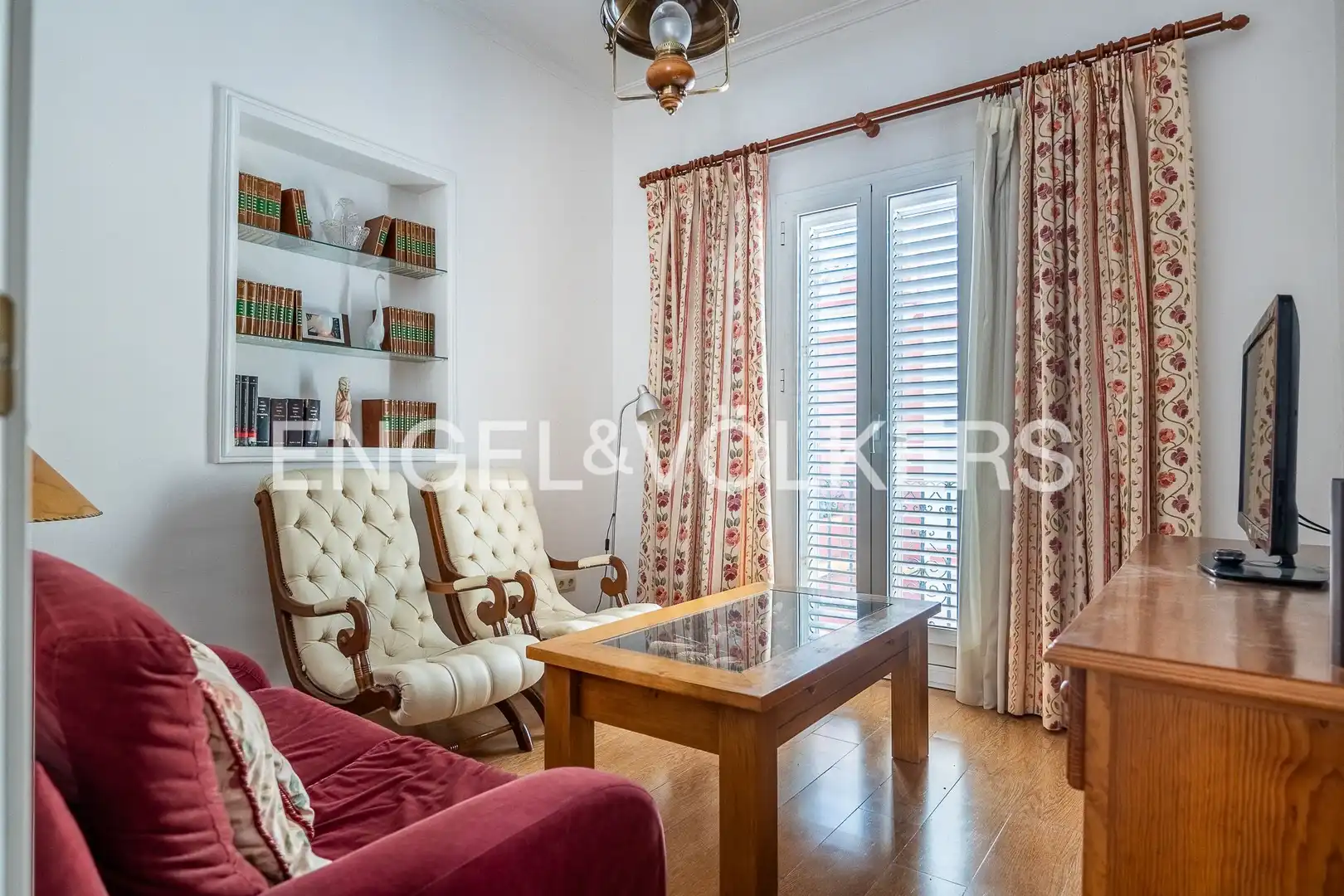 Sala de estar de Dúplex en venta en Sevilla con Aire acondicionado, Calefacción y Amueblado