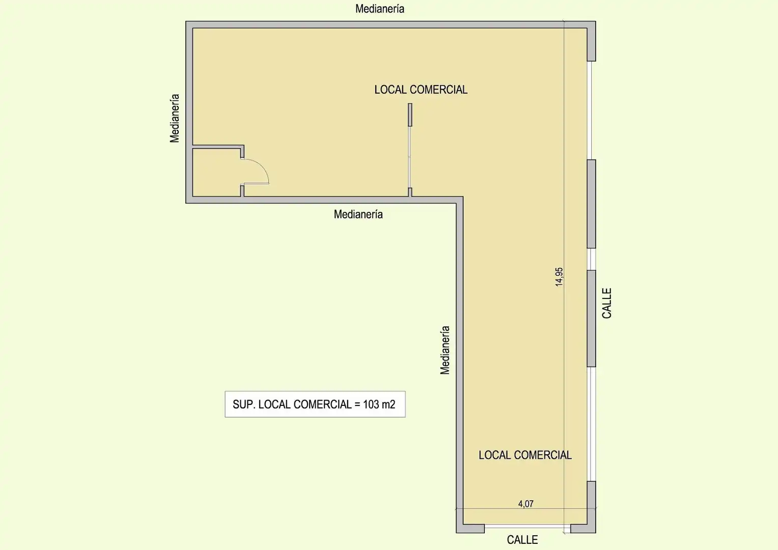 Local comercial en venta en Lorca Ciudad, imagen 2