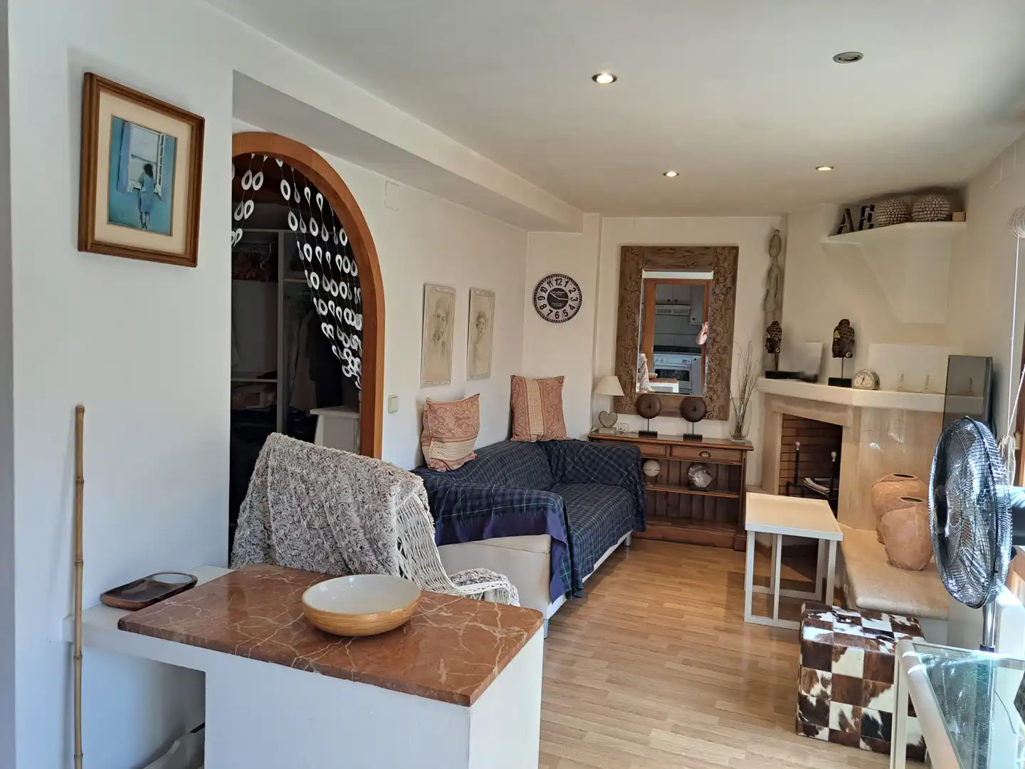 Sala d'estar de Apartament en venda en La Pobla de Lillet, Barcelona