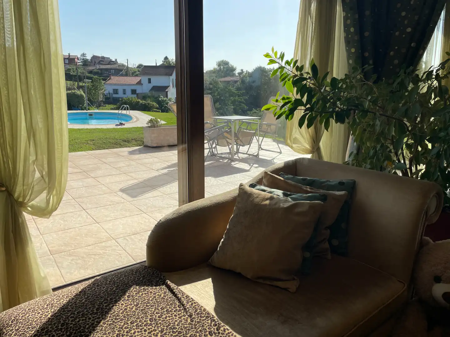 Terrassa de Casa o xalet en venda en Gijón  amb Calefacció, Jardí privat i Parquet