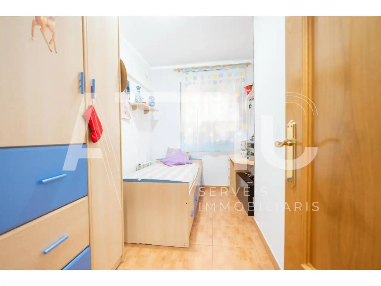 Schlafzimmer von Maisonette zum Verkauf in Sabadell mit Klimaanlage, Heizung und Terrasse