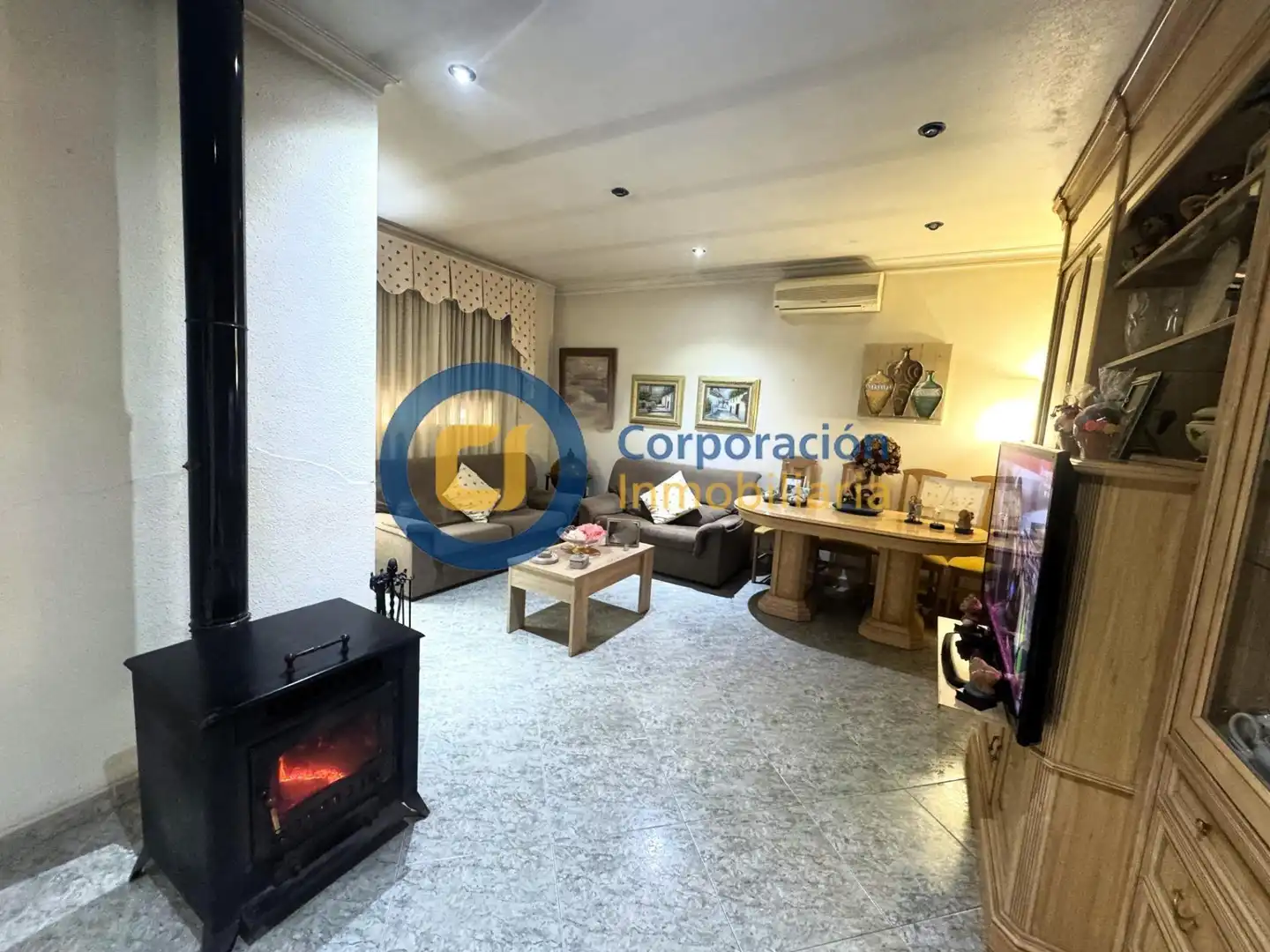 Sala de estar de Finca rústica en venta en Lorca con Aire acondicionado y Amueblado
