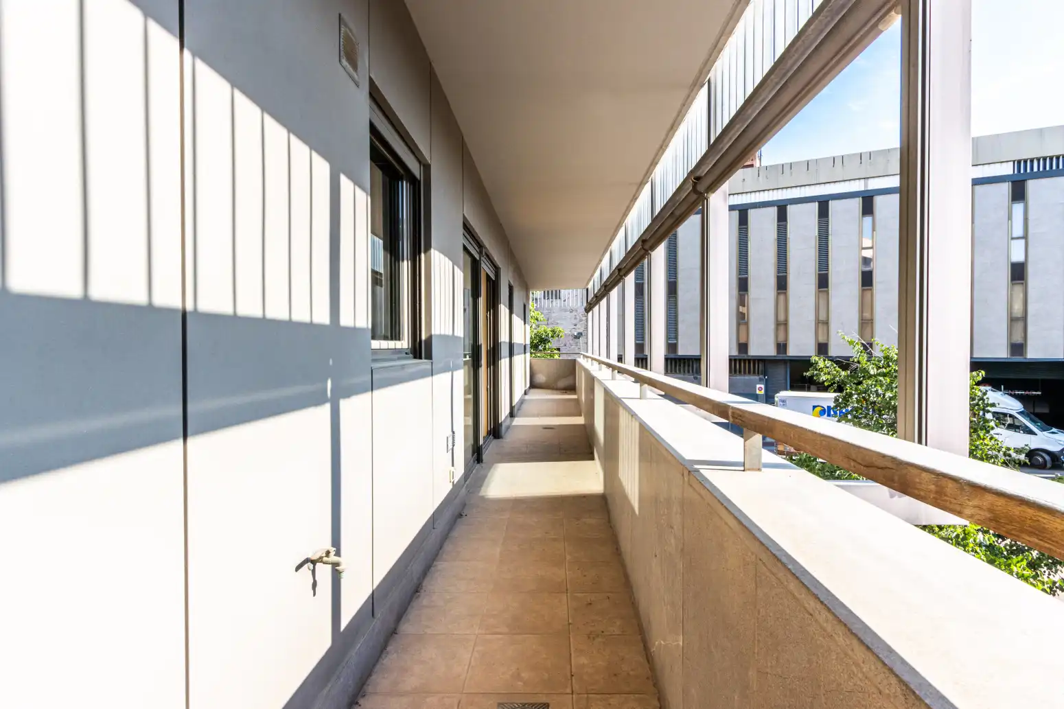 Vista exterior de Pis en venda en Terrassa amb Aire condicionat, Calefacció i Parquet