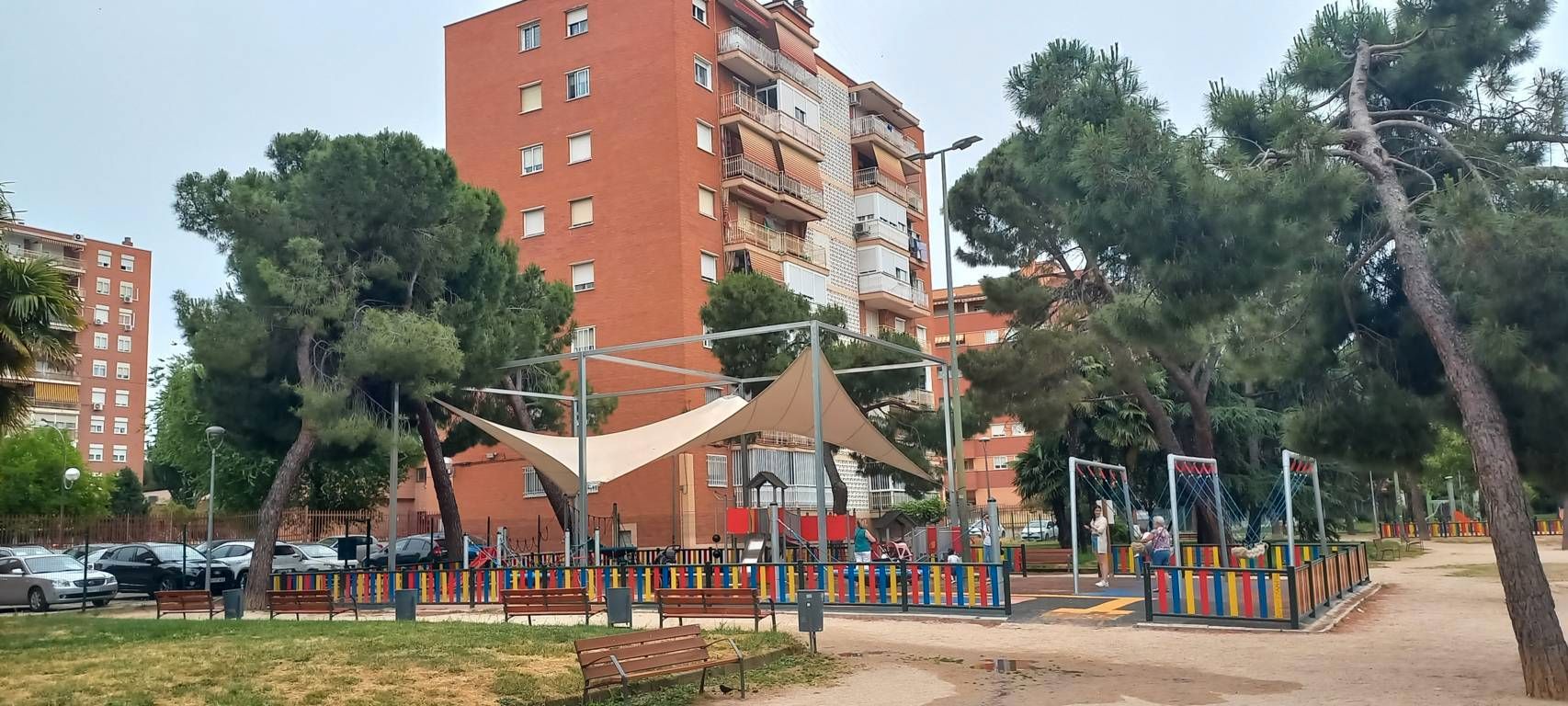 Vista exterior de Pis en venda en Móstoles amb Calefacció, Terrassa i Forn