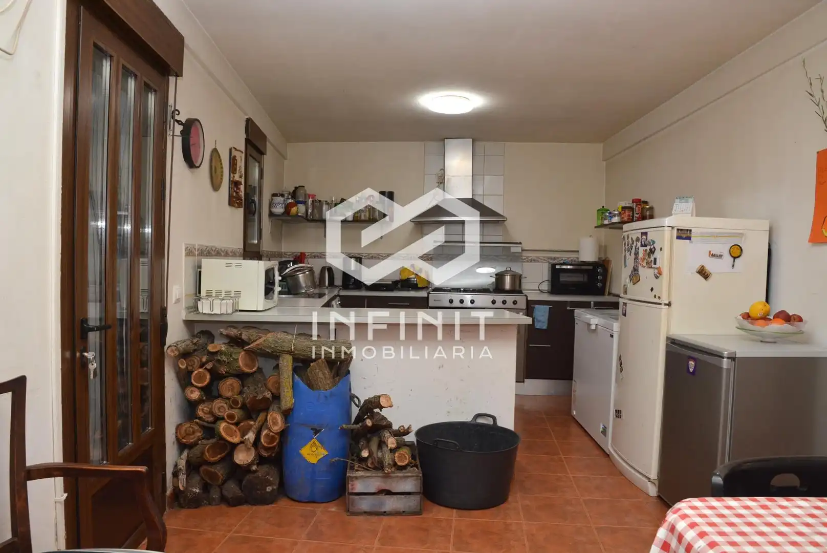 Cocina de Casa o chalet en venta en Moratilla de los Meleros con Jardín privado y Trastero