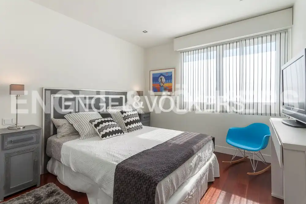Bedroom of Attic for rent in Madrid  with Air Conditioner, Heating and Furnished