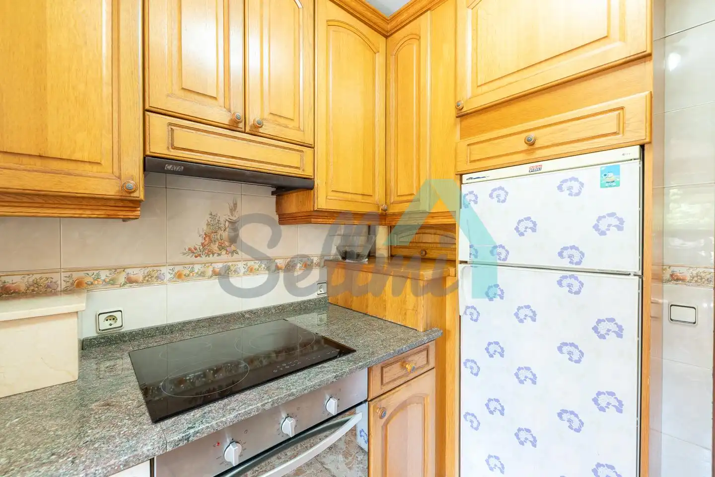 Kitchen of Flat for sale in San Martín del Rey Aurelio  with Heating, Parquet flooring and Storage room