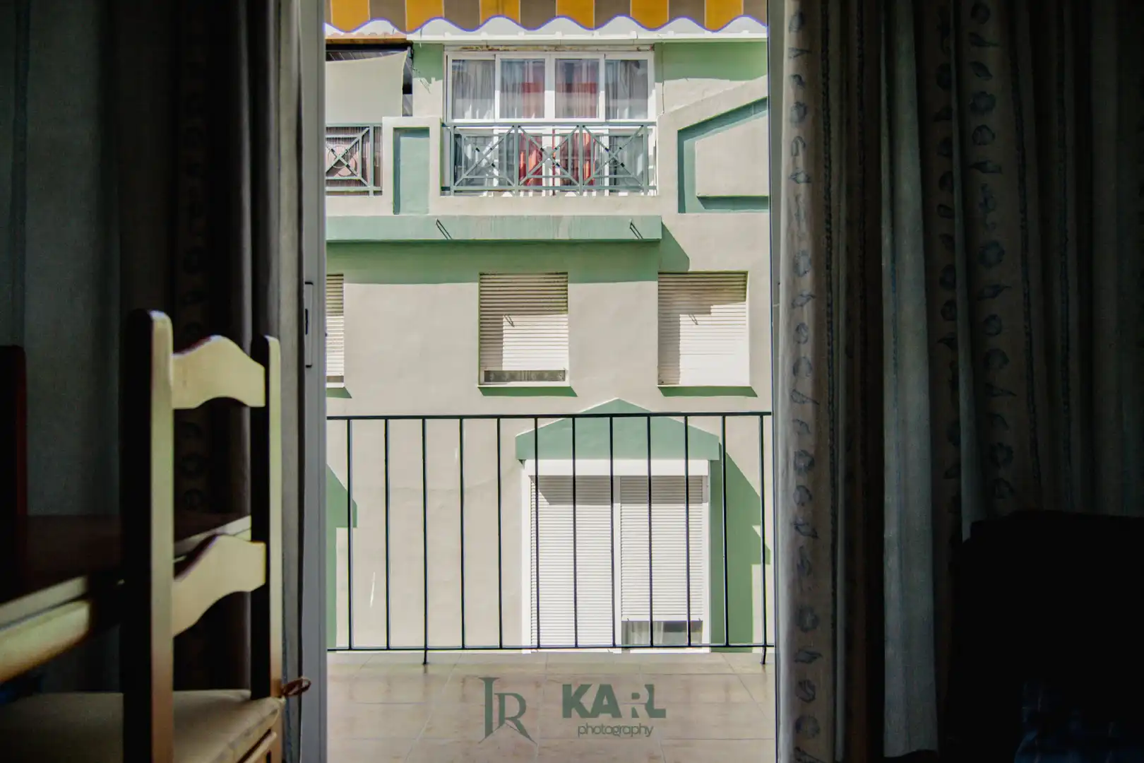 Balcony of Flat for rent in Málaga Capital  with Furnished, Washing machine and Microwave