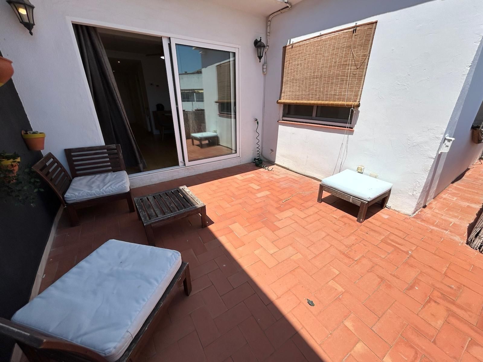 Terrace of Attic to rent in  Valencia Capital  with Air Conditioner, Heating and Parquet flooring