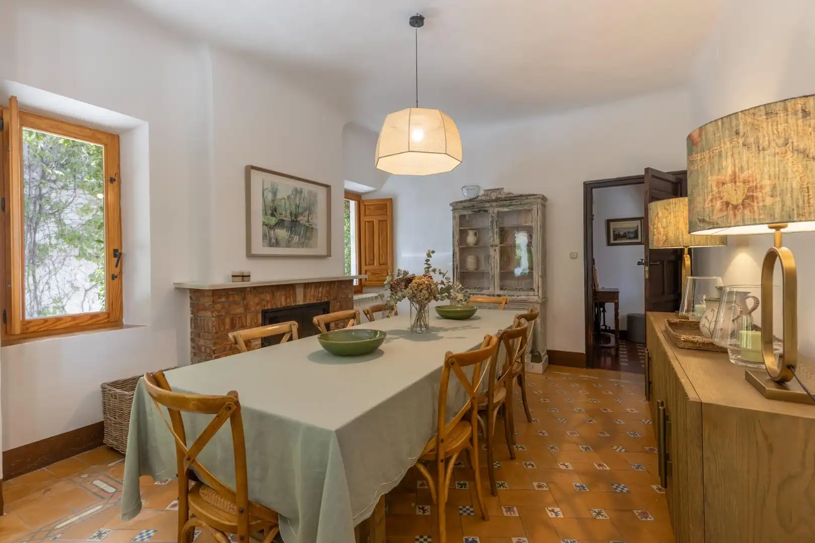 Comedor de Casa o chalet en venta en Las Gabias con Aire acondicionado, Calefacción y Jardín privado