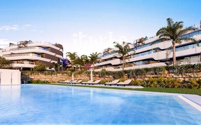 Exterior view of Flat for sale in Estepona  with Air Conditioner, Terrace and Swimming Pool