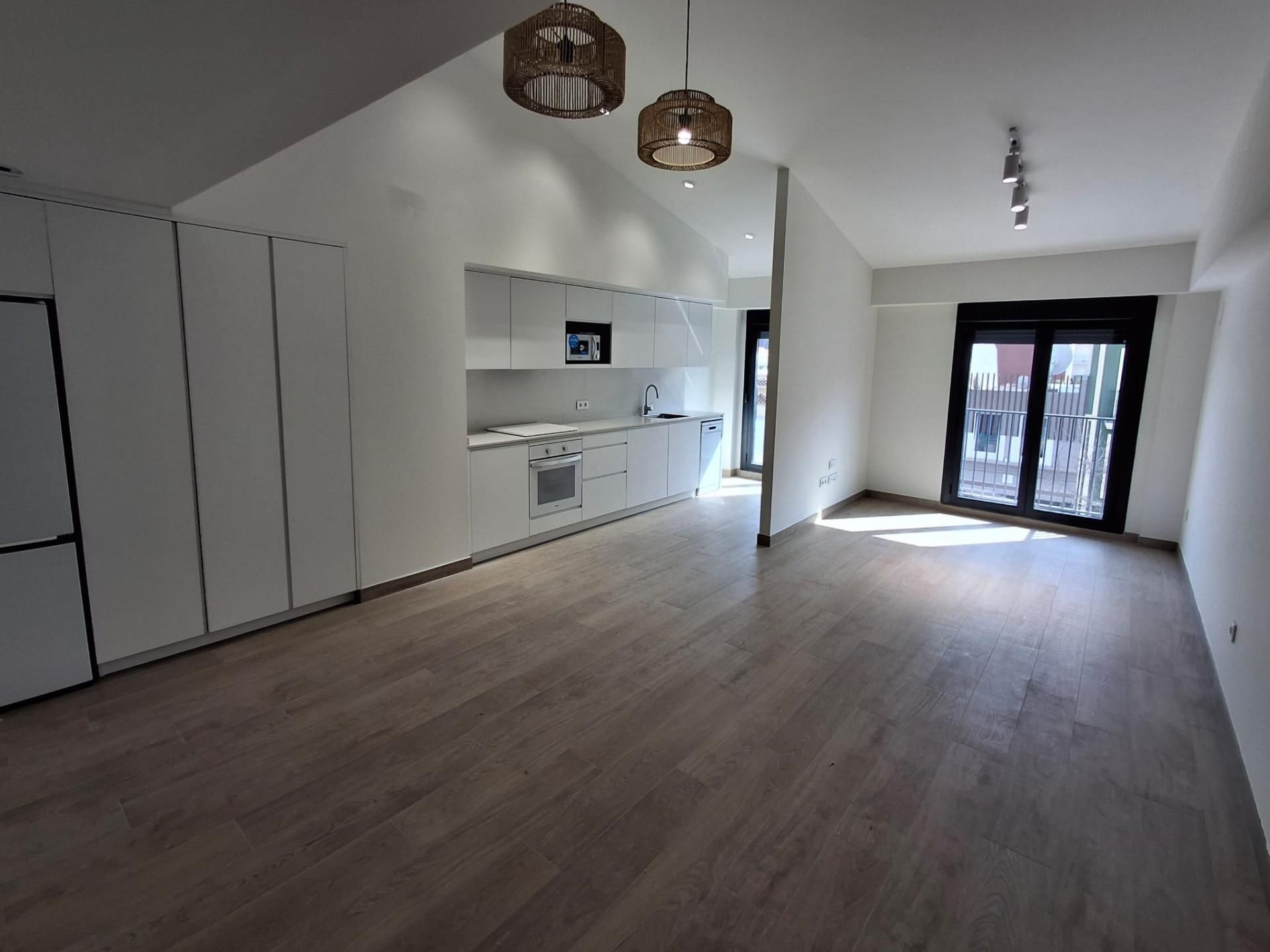 Kitchen of Flat for rent in Benicasim / Benicàssim  with Air Conditioner, Storage room and Balcony