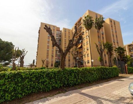 Vista exterior de Piso en venta en Badajoz Capital con Aire acondicionado, Amueblado y Horno