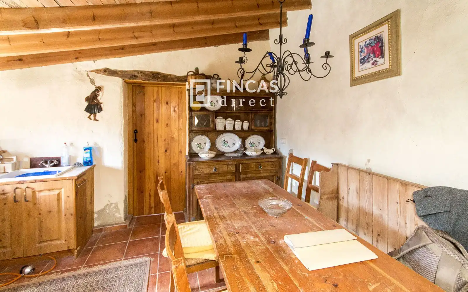 Comedor de Finca rústica en venta en Pratdip con Amueblado