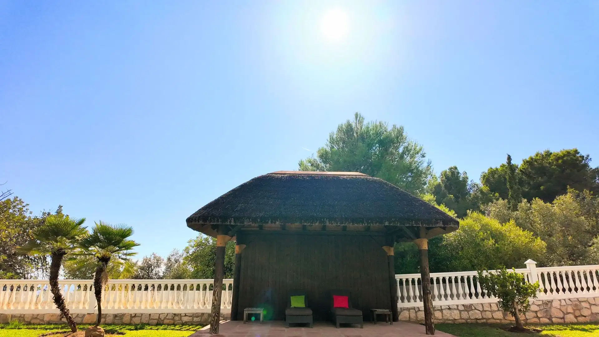 Jardí de Finca rústica en venda en Mijas amb Aire condicionat, Traster i Piscina