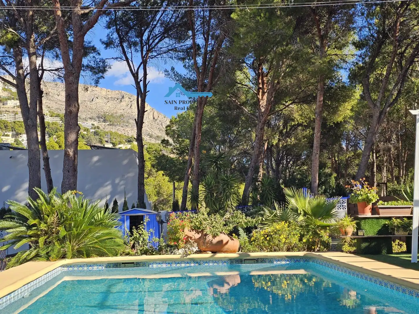 Piscina de Casa o chalet en venta en Altea con Aire acondicionado, Calefacción y Jardín privado