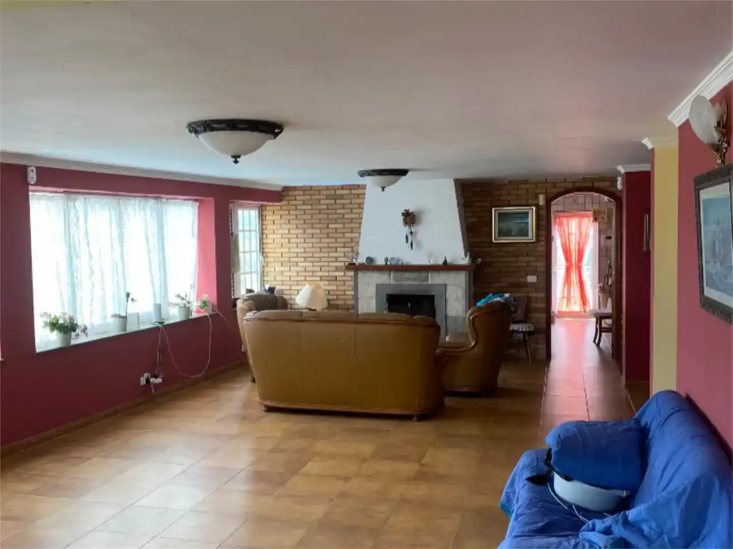 Sala de estar de Casa o chalet en venta en Gáldar con Piscina