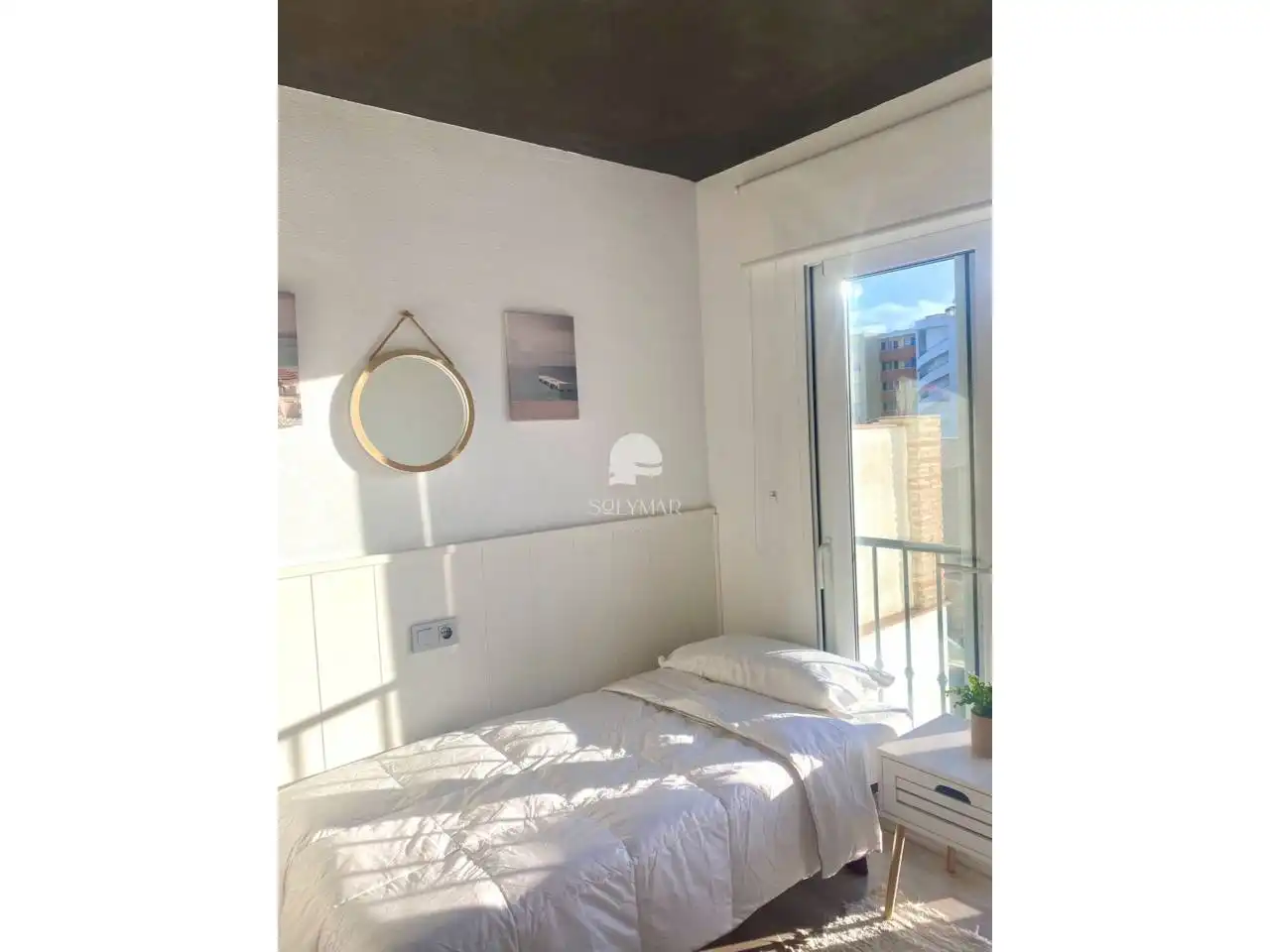 Schlafzimmer von Einfamilien-Reihenhaus zur Miete in Vélez-Málaga mit Klimaanlage, Terrasse und Möbliert