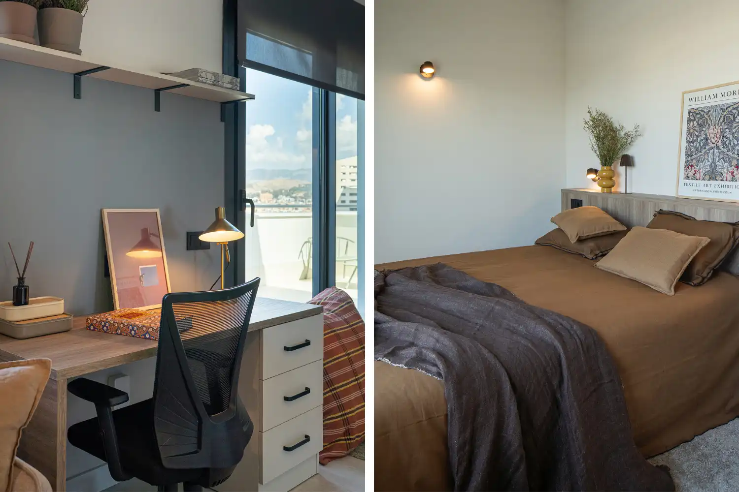 Habitación de Estudio de alquiler en Armilla con Aire acondicionado, Amueblado y Microondas