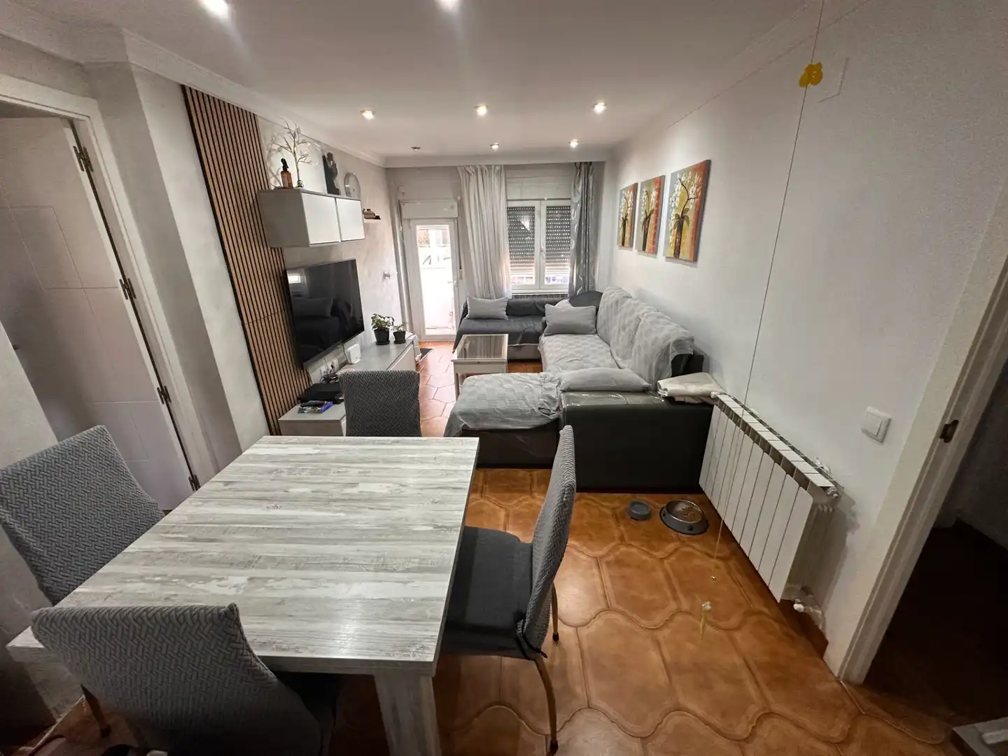 Wohnzimmer von Wohnung zur Miete in Cuenca mit Heizung, Terrasse und Möbliert